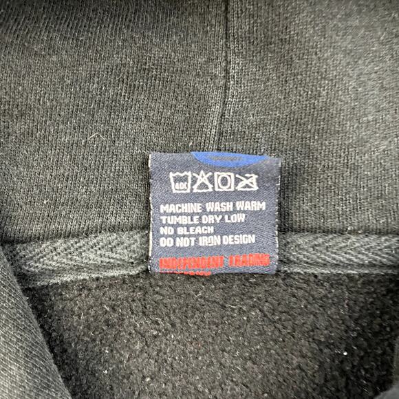 Vintage Police K9 Unit Hoodie Sweatshirt Adult Small Black Full Zip Concord Dog - Picture 6 of 10